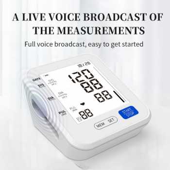 Gambar produk Kelang Tensimeter Digital Pengukur Tekanan Darah English Voice - B808