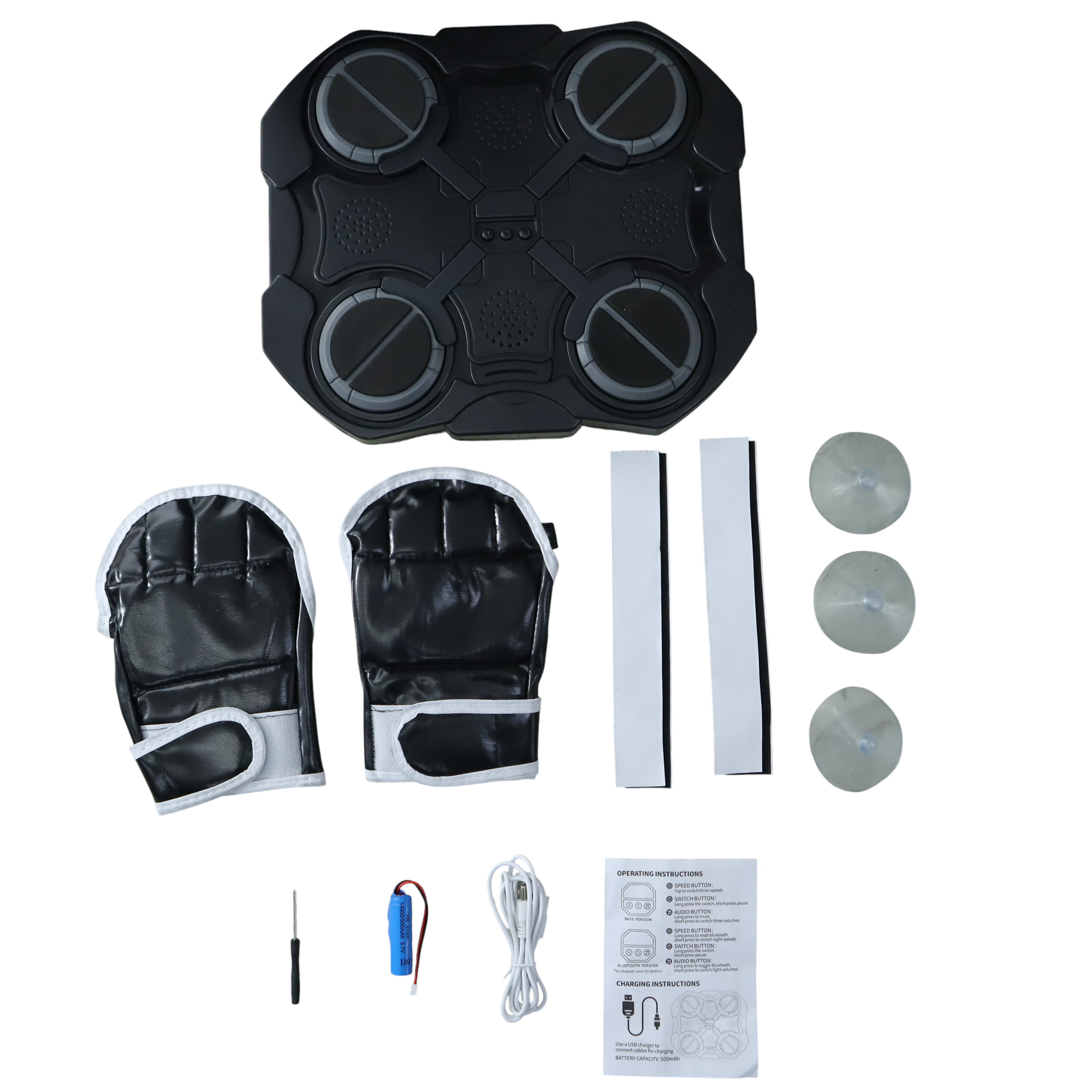 ELBOKERO Mesin Latihan Tinju Music Bluetooth Boxing Training Wall - EL04 Gambar produk ELBOKERO Mesin Latihan Tinju Music Bluetooth Boxing Training Wall - EL04