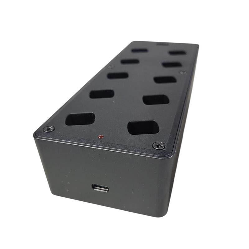 Keyinda Charging Base Earphone Receiver Audio Tour Guide 10 Slot - 7901 Gambar produk Keyinda Charging Base Earphone Receiver Audio Tour Guide 10 Slot - 7901