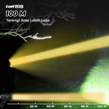 Gambar produk TaffLED Lampu Sorot LED Outdoor Spotlight Beam Waterproof Warm White 10W - YY3