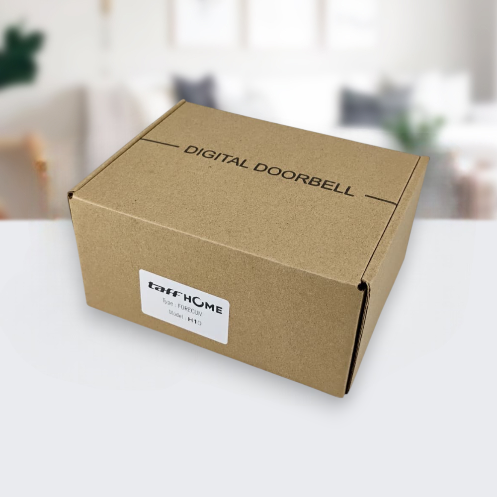 TaffHOME Bel Pintu Wireless Waterproof 1 Transmitter 2 Receiver - H10 Gambar produk TaffHOME Bel Pintu Wireless Waterproof 1 Transmitter 2 Receiver - H10 - Kemasan