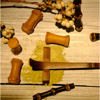 Gambar produk One Two Cups Chasaku Sendok Pengaduk Matcha Bambu Bamboo Spoon 18cm - OTC-19