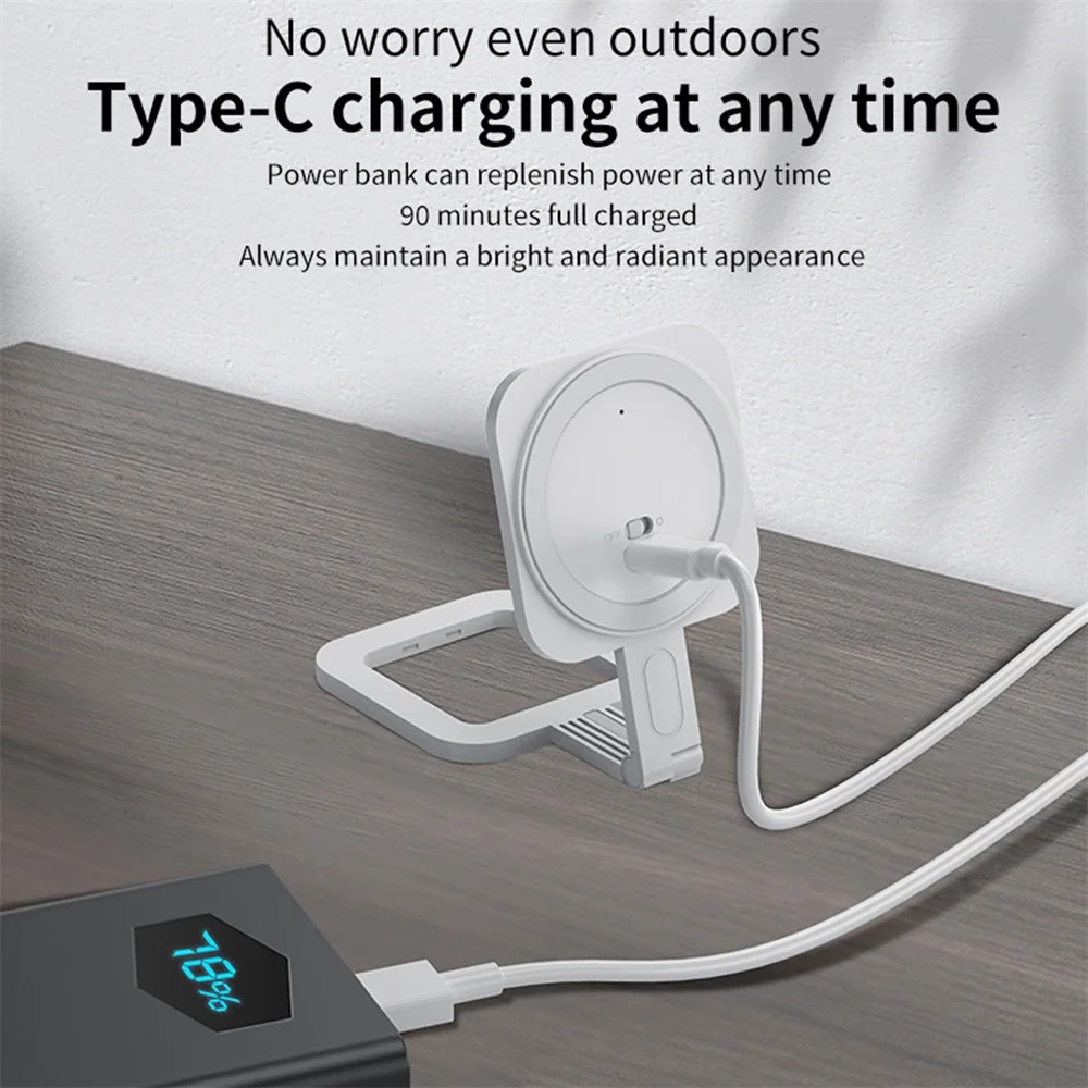 CAMOLO Lampu Fill Light Magnetic 3in1 Color Flip Design 300mAh 3W - V18 Gambar produk CAMOLO Lampu Fill Light Magnetic 3in1 Color Flip Design 300mAh 3W - V18