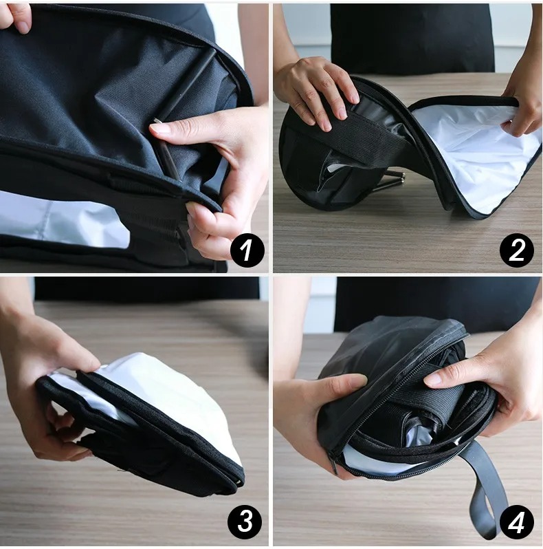 Gambar produk HONGYI Softbox Diffuser Square Reflector Lighting Foldable 41.5x16.5cm - HG-41