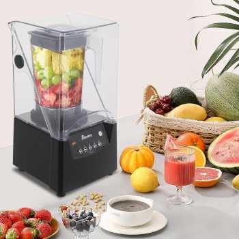 Gambar produk Yunlin Blender Buah Smoothie Ice Crusher Silent Steel Blade 2200W 2L - XTY-333