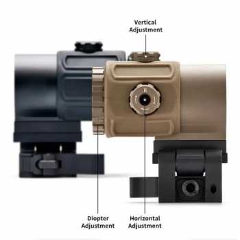 Gambar produk MOV Tactical Laser Airsoft Gun Holographic Sight 558 5x Magnifier G45 - 112113
