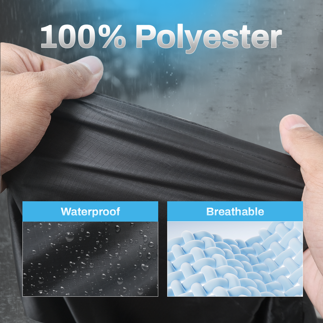 Gambar produk YOWER Jas Hujan Ponco Anti Rembes 3in1 Polyester Waterproof Raincoat - Y03