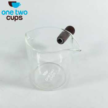 Gambar produk One Two Cups Gelas Takar Kopi Espresso Measuring Double Mouth 150ml - JK-150