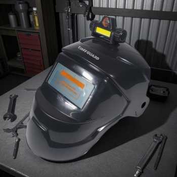 Gambar produk TaffGUARD Helm Las Otomatis Auto Dimming True Color Welding Mask LED - CL281