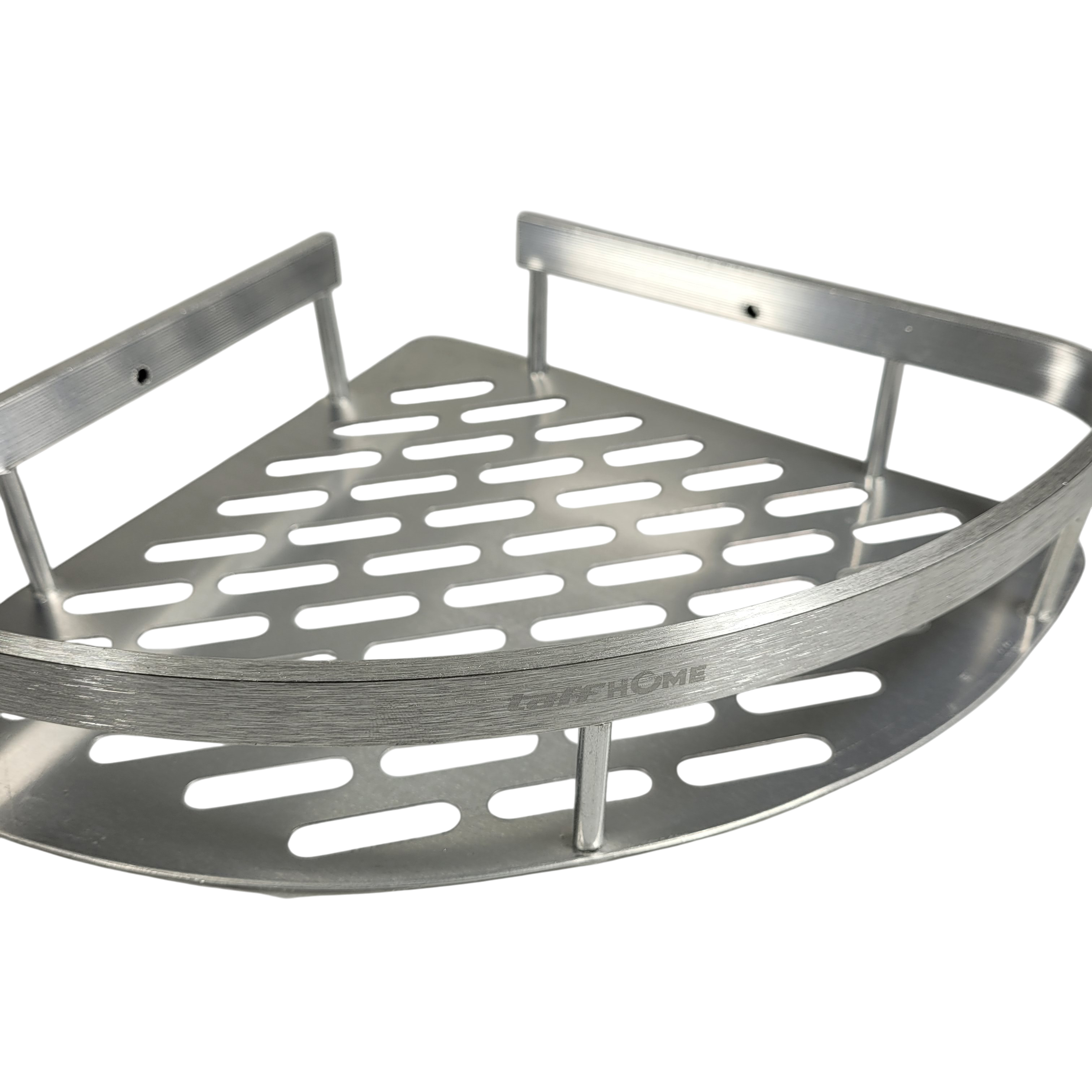 Gambar produk TaffHOME Rak Kamar Mandi Aluminium Triangular Bathroom Corner Shelf - RG2A