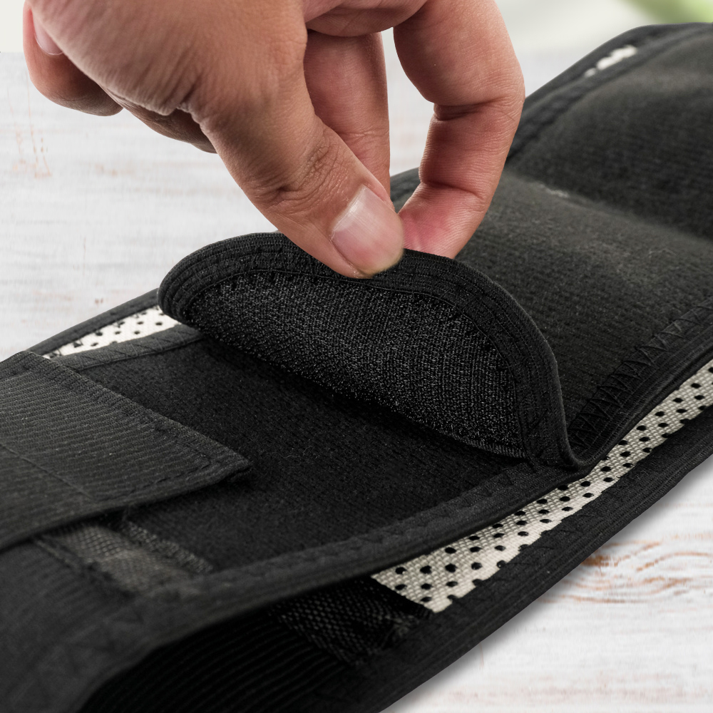 TaffOmicron Alat Terapi Pinggang Magnetic Tourmaline Nylon XL Gambar produk TaffOmicron Alat Terapi Pinggang Magnetic Tourmaline Nylon XL