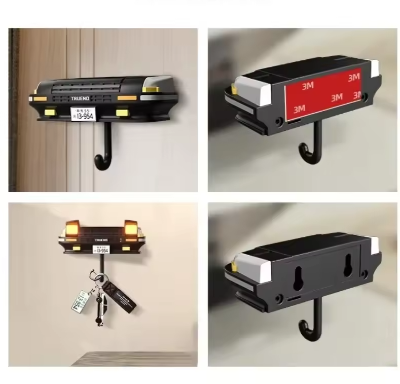 TROVE Gantungan Kunci Dinding Tema Mobil AE86 Key Holder with Light - TR-100 Gambar produk TROVE Gantungan Kunci Dinding Tema Mobil AE86 Key Holder with Light - TR-100