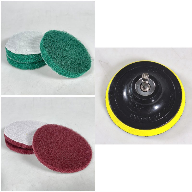 Tress Kepala Sikat Pembersih Poles Mobil Car Polisher Kit 12 PCS - INU03 Gambar produk Tress Kepala Sikat Pembersih Poles Mobil Car Polisher Kit 12 PCS - INU03