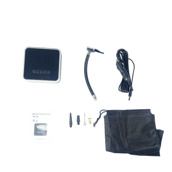 Gambar produk KESHI Pompa Ban Elektrik Portable Air Compressor DC 12V 150PSI - PR-718-NC