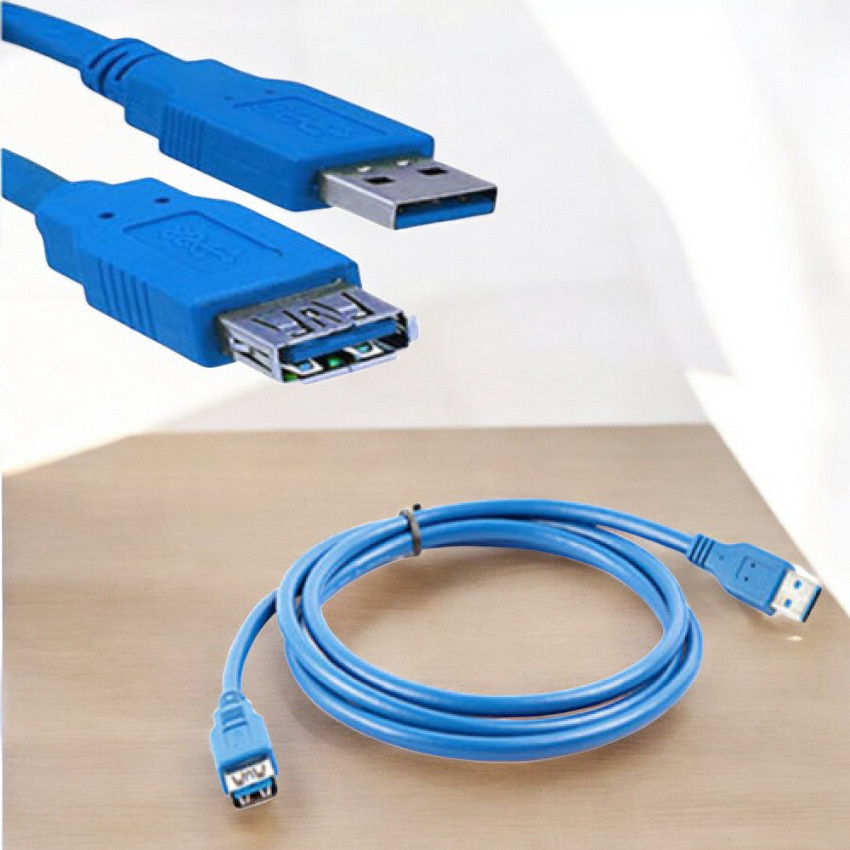 Gambar produk ROBOTSKY Kabel Ekstensi Extension Cable USB Type A 3.0 Male ke Female 1.5M - A27