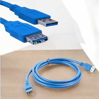 Gambar produk ROBOTSKY Kabel Ekstensi Extension Cable USB Type A 3.0 Male ke Female 1.5M - A27