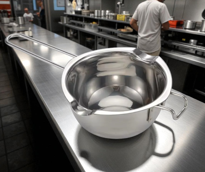 One Two Cups Panci Leleh Cokelat Chocolate Melting Pot Stainless Steel 600ml - JS22 Gambar produk One Two Cups Panci Leleh Cokelat Chocolate Melting Pot Stainless Steel 600ml - JS22