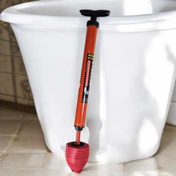Gambar produk NUSIMBA Alat Pompa Sedot WC Toilet Unblock Plunger High Pressure - NU23