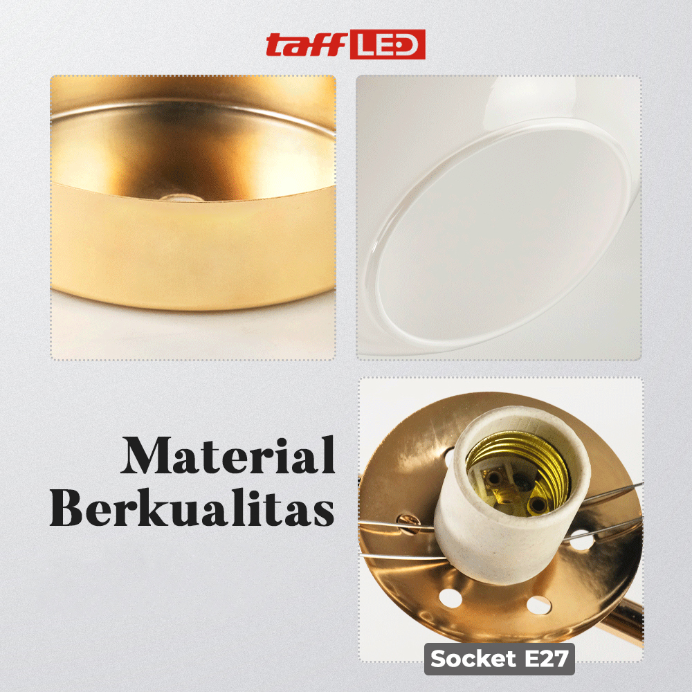 TaffLED Fitting Lampu Dinding Wall Lamp Nordic Diameter 13cm - XD-2027 Gambar produk TaffLED Fitting Lampu Dinding Wall Lamp Nordic Diameter 13cm - XD-2027
