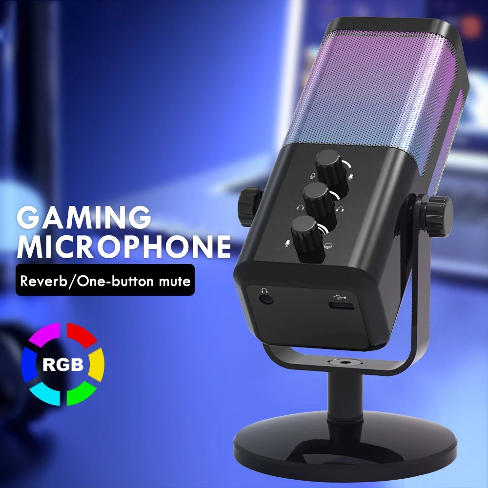 BINGJU Mikrofon Kondenser Condenser Microphone Studio with Stand - M7 Gambar produk BINGJU Mikrofon Kondenser Condenser Microphone Studio with Stand - M7