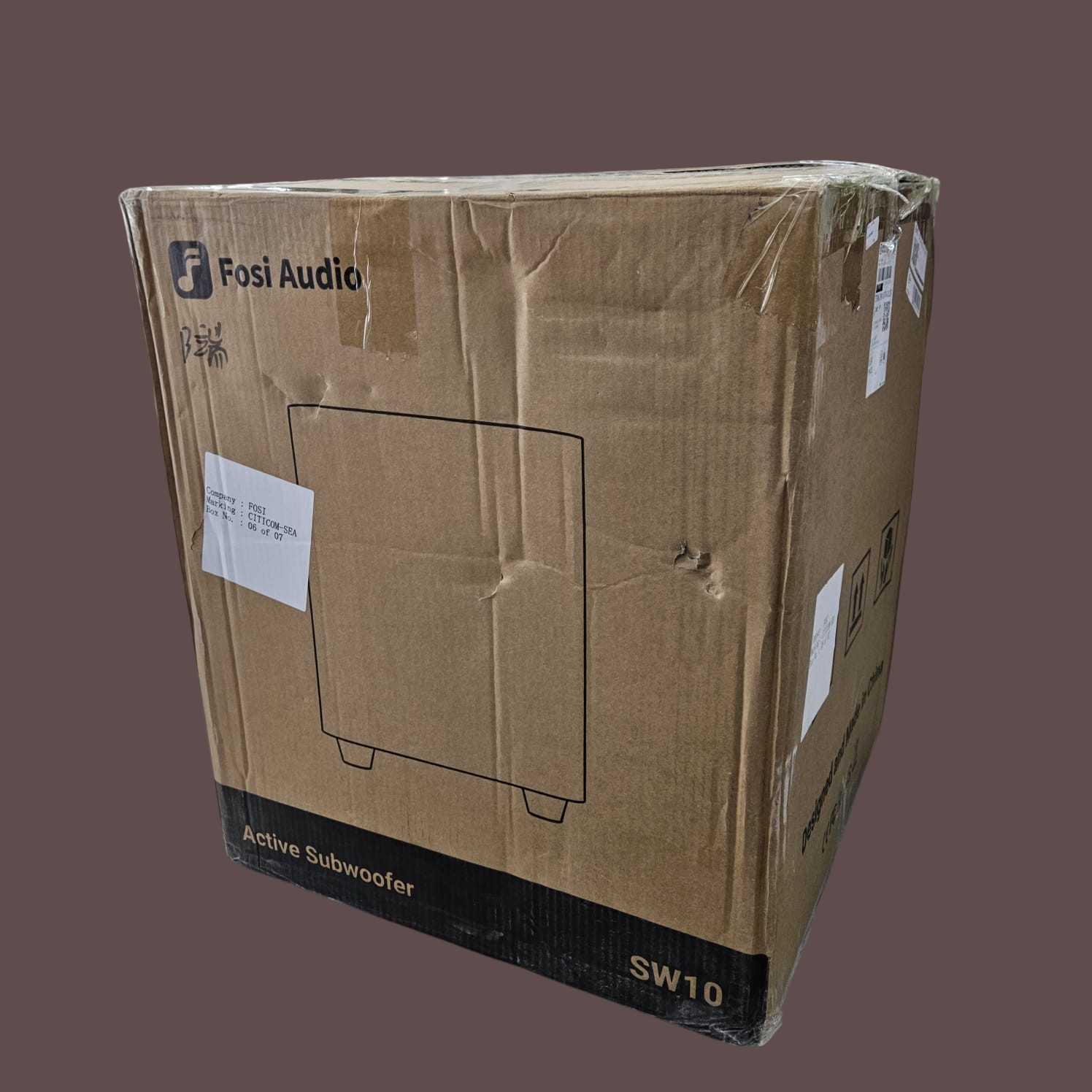 Fosi Audio Active Speaker Subwoofer HiFi 10 Inch Driver Smart DSP 200W - SW10 Gambar produk Fosi Audio Active Speaker Subwoofer HiFi 10 Inch Driver Smart DSP 200W - SW10