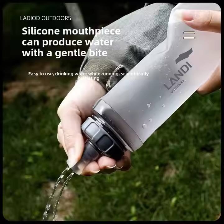 TaffSPORT Botol Minum Soft Flask Foldable Sport Water TPU 350ml - TF-60 Gambar produk TaffSPORT Botol Minum Soft Flask Foldable Sport Water TPU 350ml - TF-60