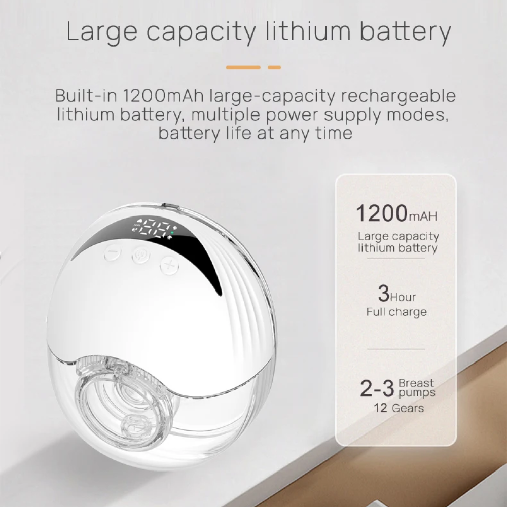 Miss Baby Pompa ASI Elektrik Portable Single Electric Breast Pump - MY375 Gambar produk Miss Baby Pompa ASI Elektrik Portable Single Electric Breast Pump - MY375