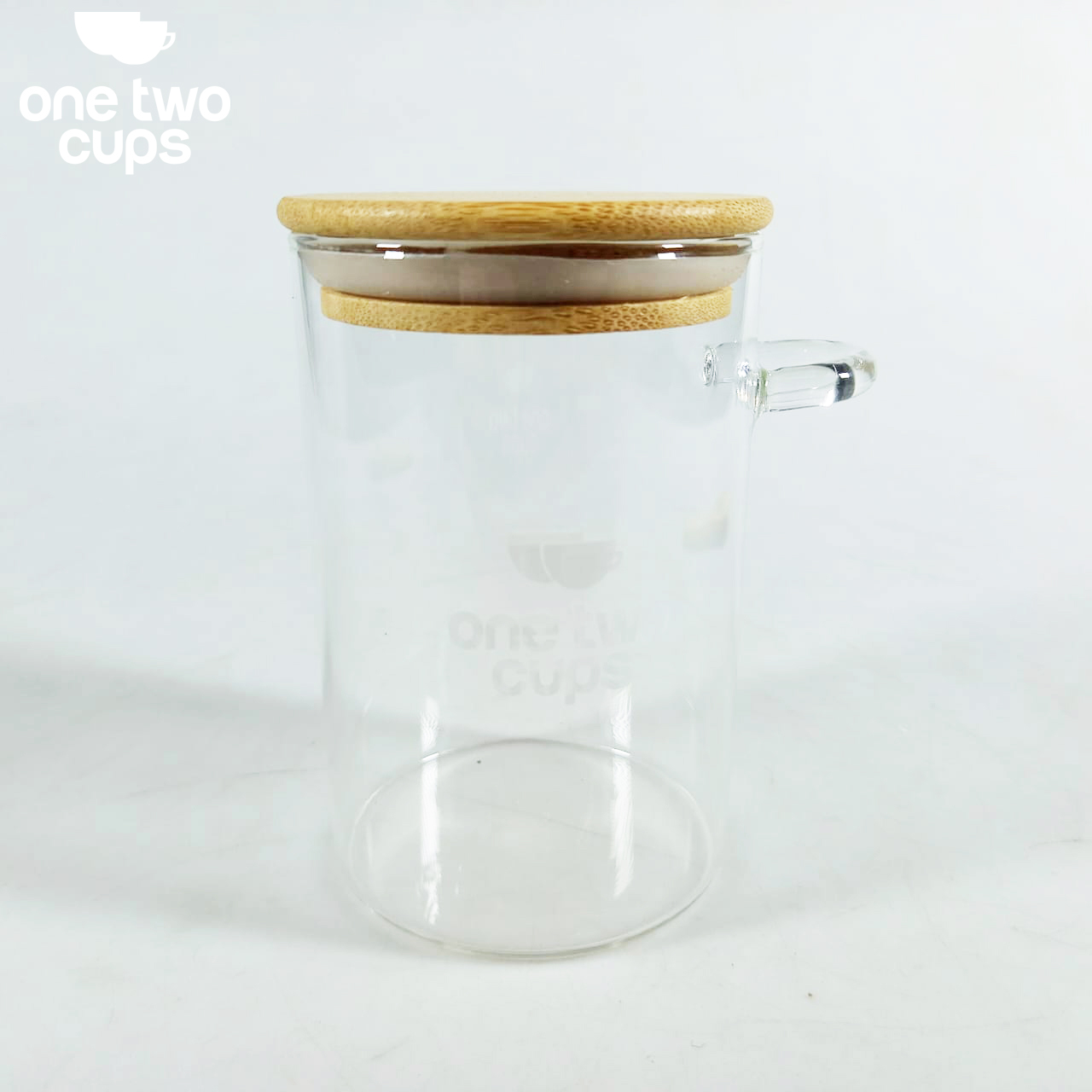 One Two Cups Toples Kaca Penyimpanan Makanan Storage with Bamboo Lid 300ml - FM-LD1 Gambar produk One Two Cups Toples Kaca Penyimpanan Makanan Storage with Bamboo Lid 300ml - FM-LD1