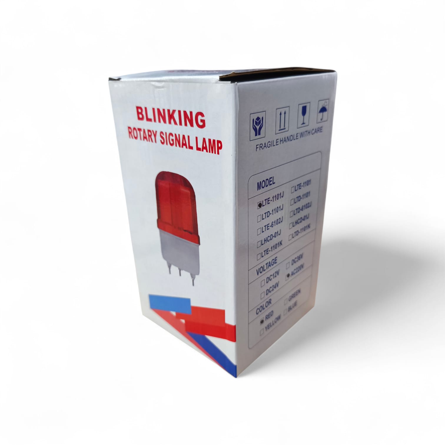 Gambar produk NANYI Warning Light Rotary Lamp LED Alarm Waterproof 220V 10W Audible - LTE-1101/1101J