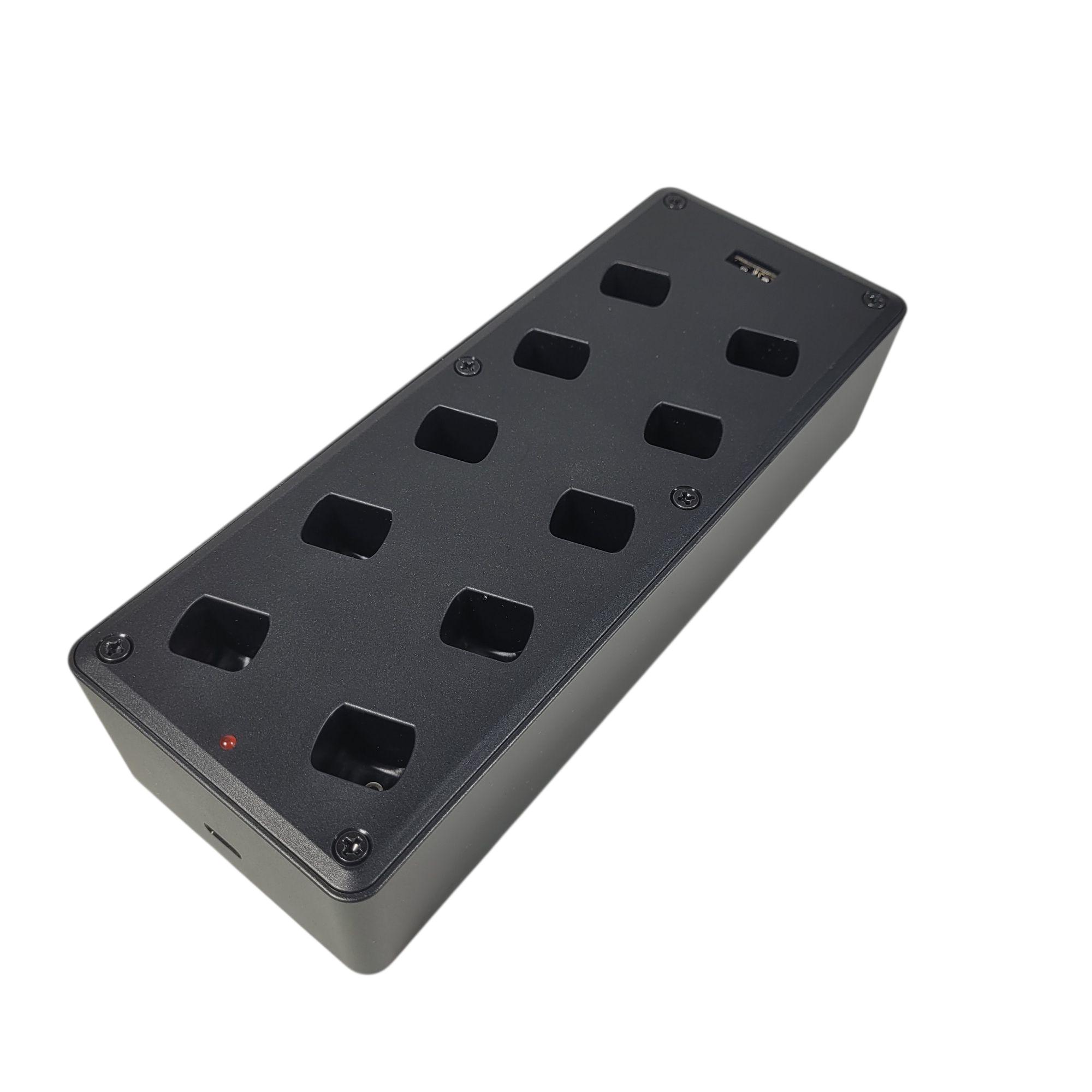 Keyinda Charging Base Earphone Receiver Audio Tour Guide 10 Slot - 7901 Gambar produk Keyinda Charging Base Earphone Receiver Audio Tour Guide 10 Slot - 7901