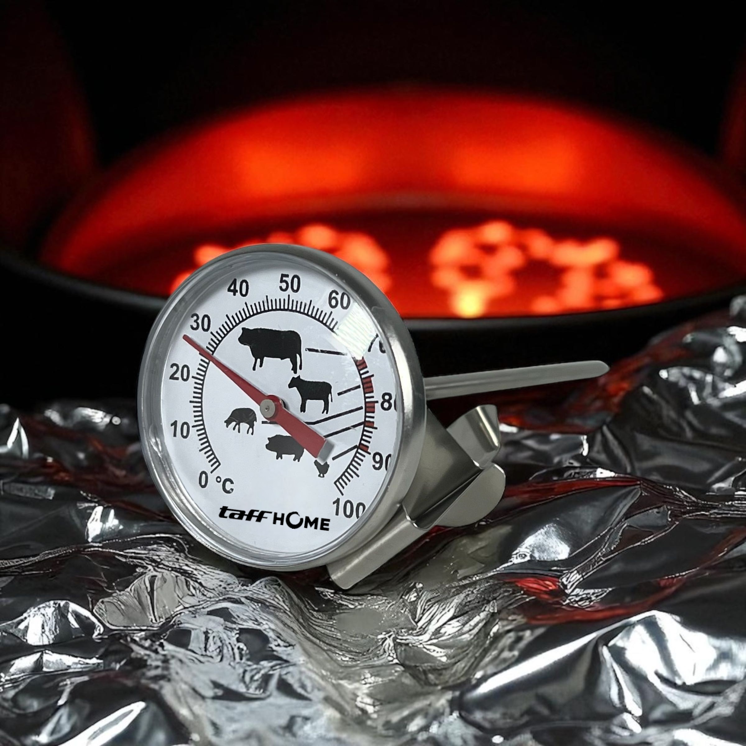 TaffHOME Termometer Makanan Daging BBQ Meat Temperature - D9144 Gambar produk TaffHOME Termometer Makanan Daging BBQ Meat Temperature - D9144