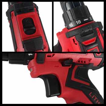 Gambar produk Taffware Bor Listrik Cordless Lithium Battery Electric Screwdriver 12V - KR564