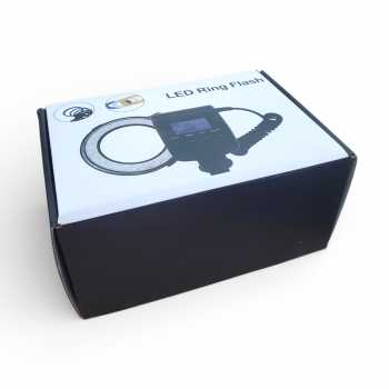 Gambar produk CAMOLO Macro Ring Flash LED 3in1 Color 1500-3000K for DSLR Camera - RF-550D