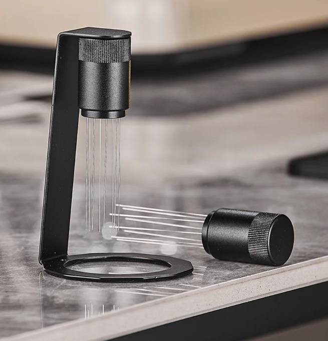 MADO Jarum Kopi Espresso 8 Needle Distribution Espresso Coffee Stirrer - MD-6899 Gambar produk MADO Jarum Kopi Espresso 8 Needle Distribution Espresso Coffee Stirrer - MD-6899