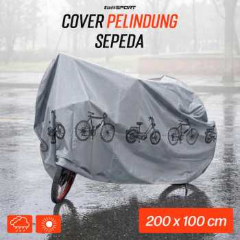 TaffSPORT Cover Sarung Pelindung Sepeda Motor Matic Parasut 200x100cm - UV-2000