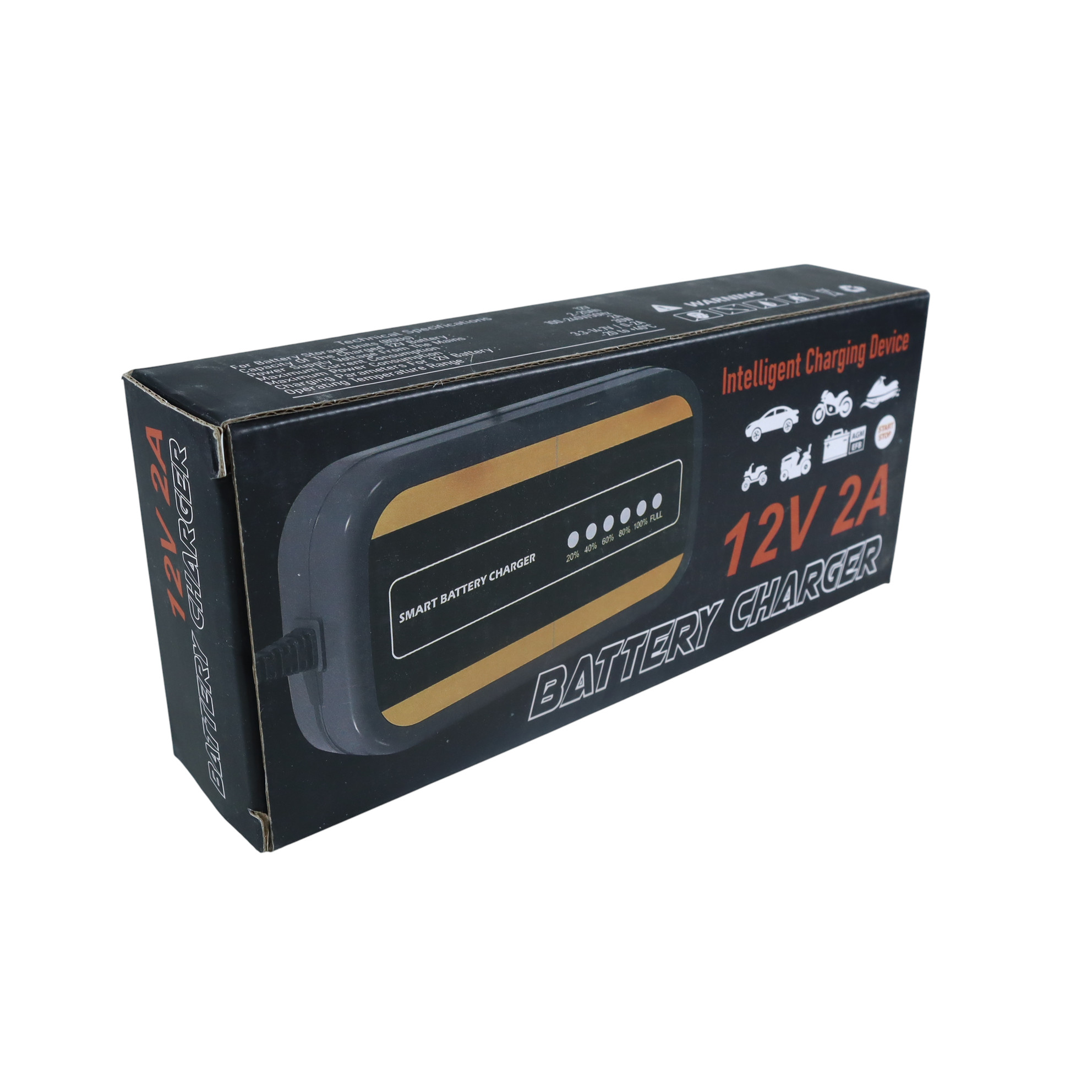 Extractme Charger Aki Motor Intelligent Battery Charger 12V 2A - H-2 Gambar produk Extractme Charger Aki Motor Intelligent Battery Charger 12V 2A - H-2