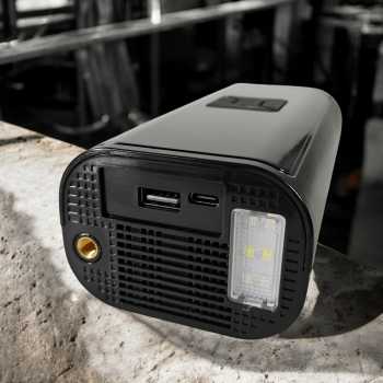 Gambar produk SUITU Pompa Ban Elektrik Wireless Tire Inflator with Display 2000mAh - EG216