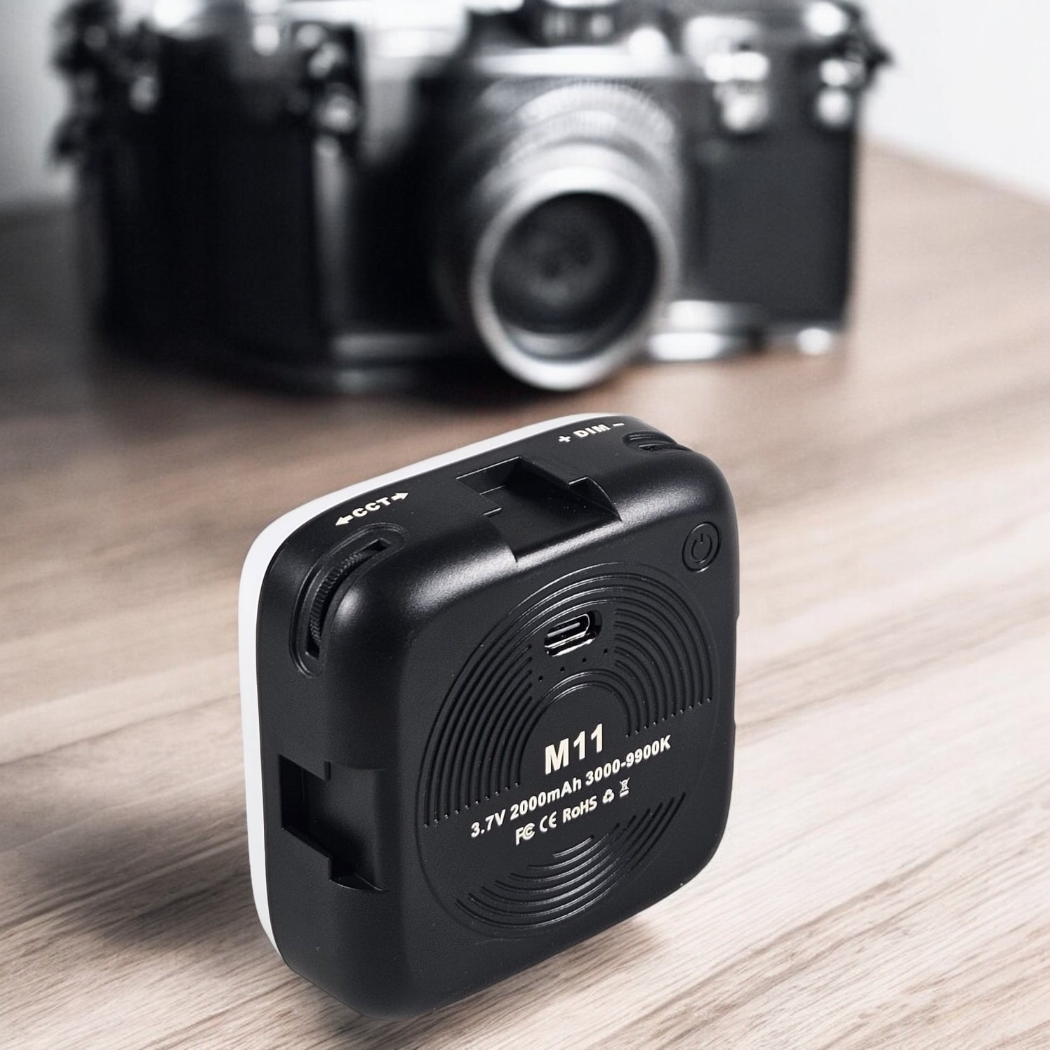 Gambar produk Nagnahz Lampu Fill Light LED 3in1 Color 3000-9900K Hot Shoe 2000mAh - M11