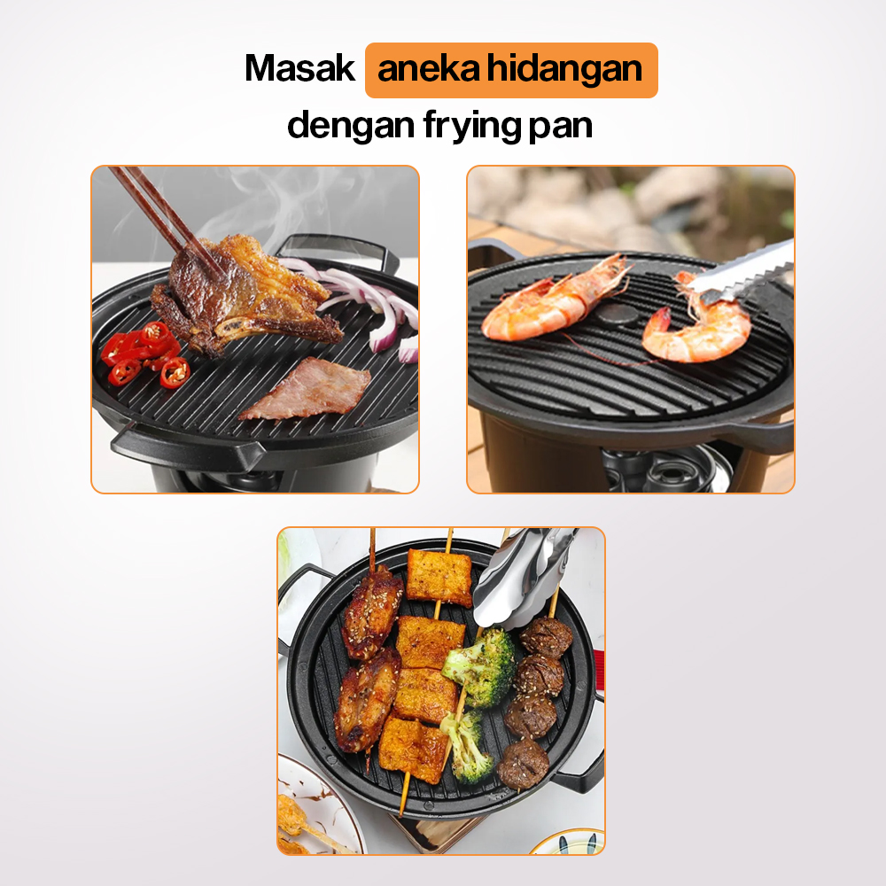 FreshFind Alat Panggang Arang Portable BBQ Japanese Grill Stove - H01 Gambar produk FreshFind Alat Panggang Arang Portable BBQ Japanese Grill Stove - H01