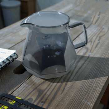 Gambar produk One Two Cups Teko Kopi Coffee Server V60 Drip Kaca Borosilikat 600ml - LCS38