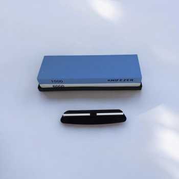 Gambar produk KNIFEZER Batu Asah Pisau Whetstone Knife Sharpener 2 Side 1000/6000 - H16