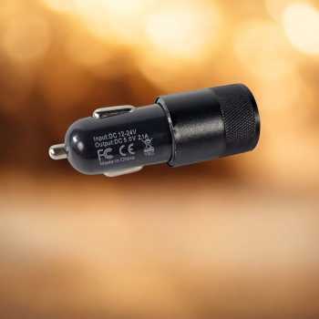 Fashion Car Charger Dual USB Port Cigarette Plug 2.1A - YSC-11