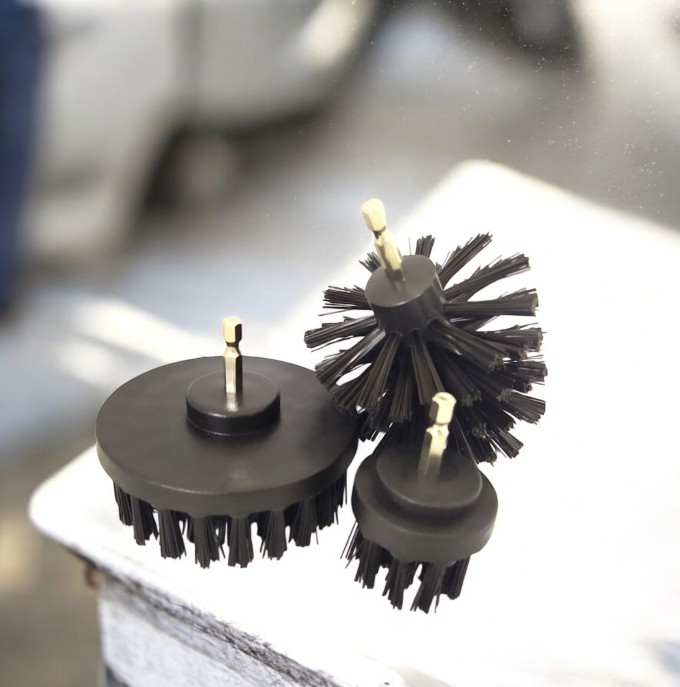 MSHIER Kepala Sikat Bor Poles Mobil Power Cleaning Brush Head 3 PCS - DB003B Gambar produk MSHIER Kepala Sikat Bor Poles Mobil Power Cleaning Brush Head 3 PCS - DB003B
