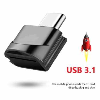 Gambar produk Taffware Card Reader USB Type C OTG MicroSD - P31
