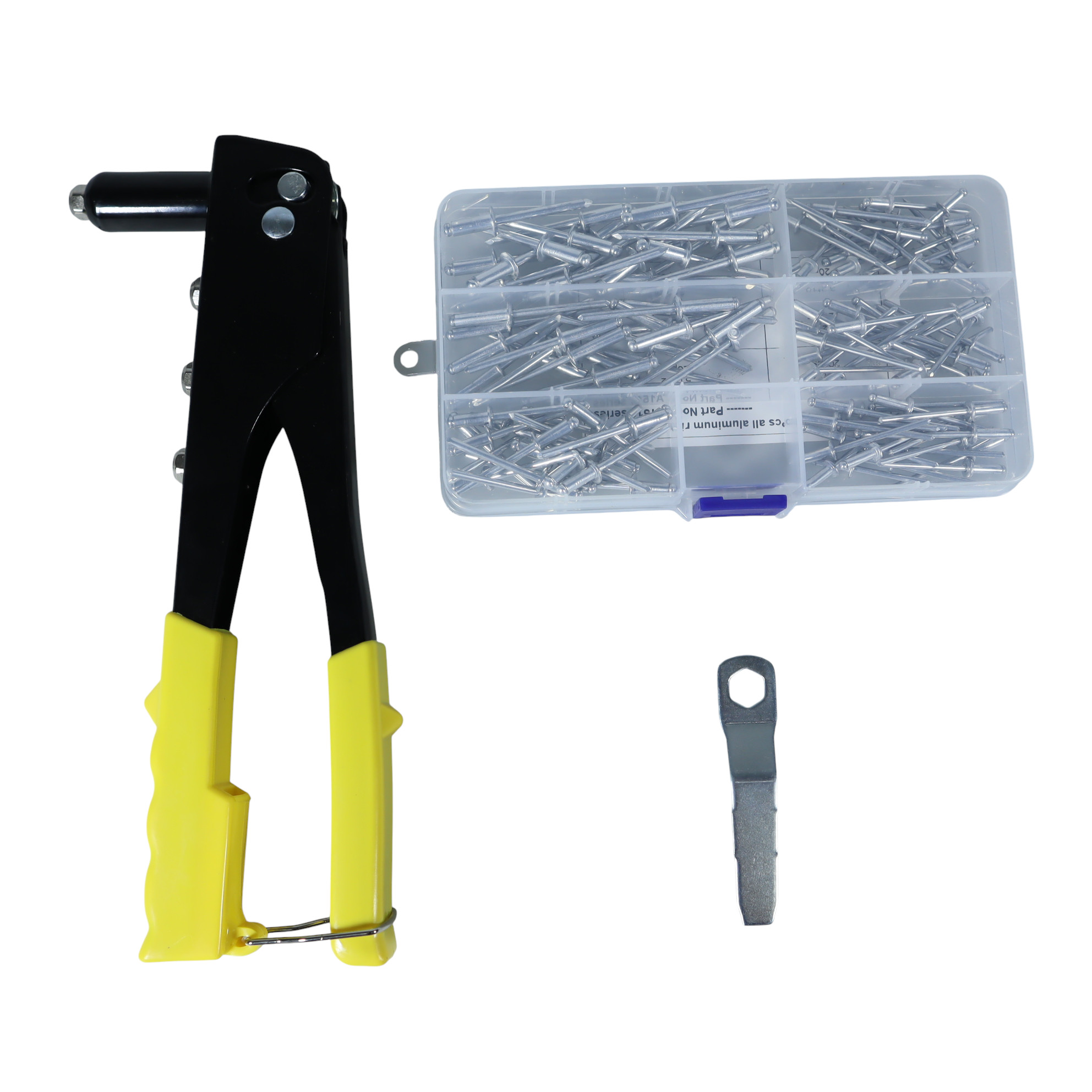 JERBOR Baut Rivet Universal Blind Rivets Tool Set with Gun 120 PCS - XM20 Gambar produk JERBOR Baut Rivet Universal Blind Rivets Tool Set with Gun 120 PCS - XM20