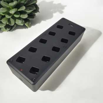 Keyinda Charging Base Earphone Receiver Audio Tour Guide 10 Slot - 7901