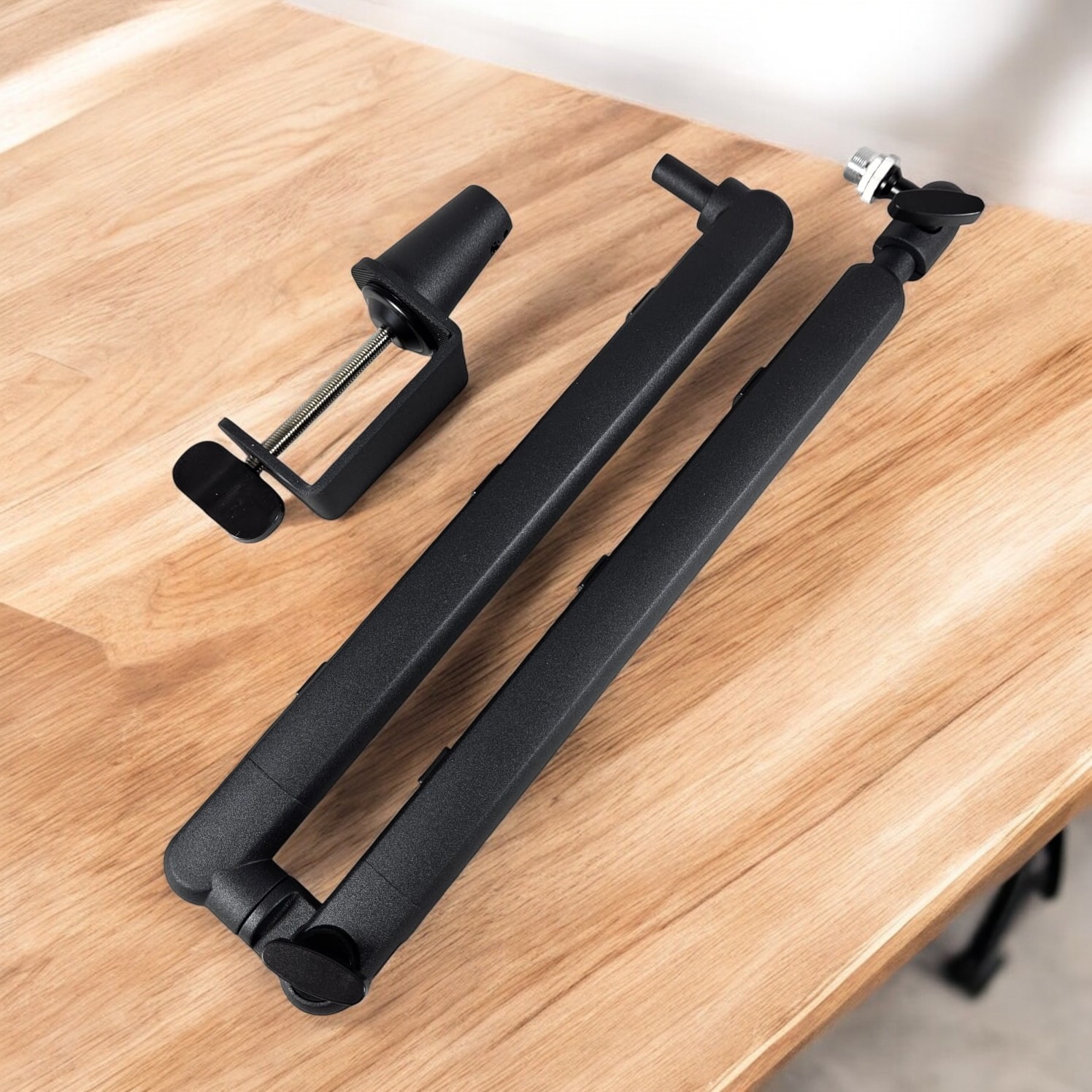 ABOYA Stand Microphone Boom Arm Lazypod Anti Shake - F10 Gambar produk ABOYA Stand Microphone Boom Arm Lazypod Anti Shake - F10