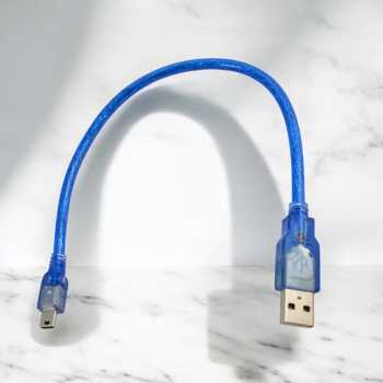 Gambar produk Kabel Konverter Data USB Type A Male ke Mini USB Male Cable 30cm - TH03