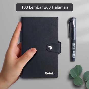 Gambar produk FCMY Buku Catatan Harian Notebook Diary Jurnal Cover Kulit - CW-20