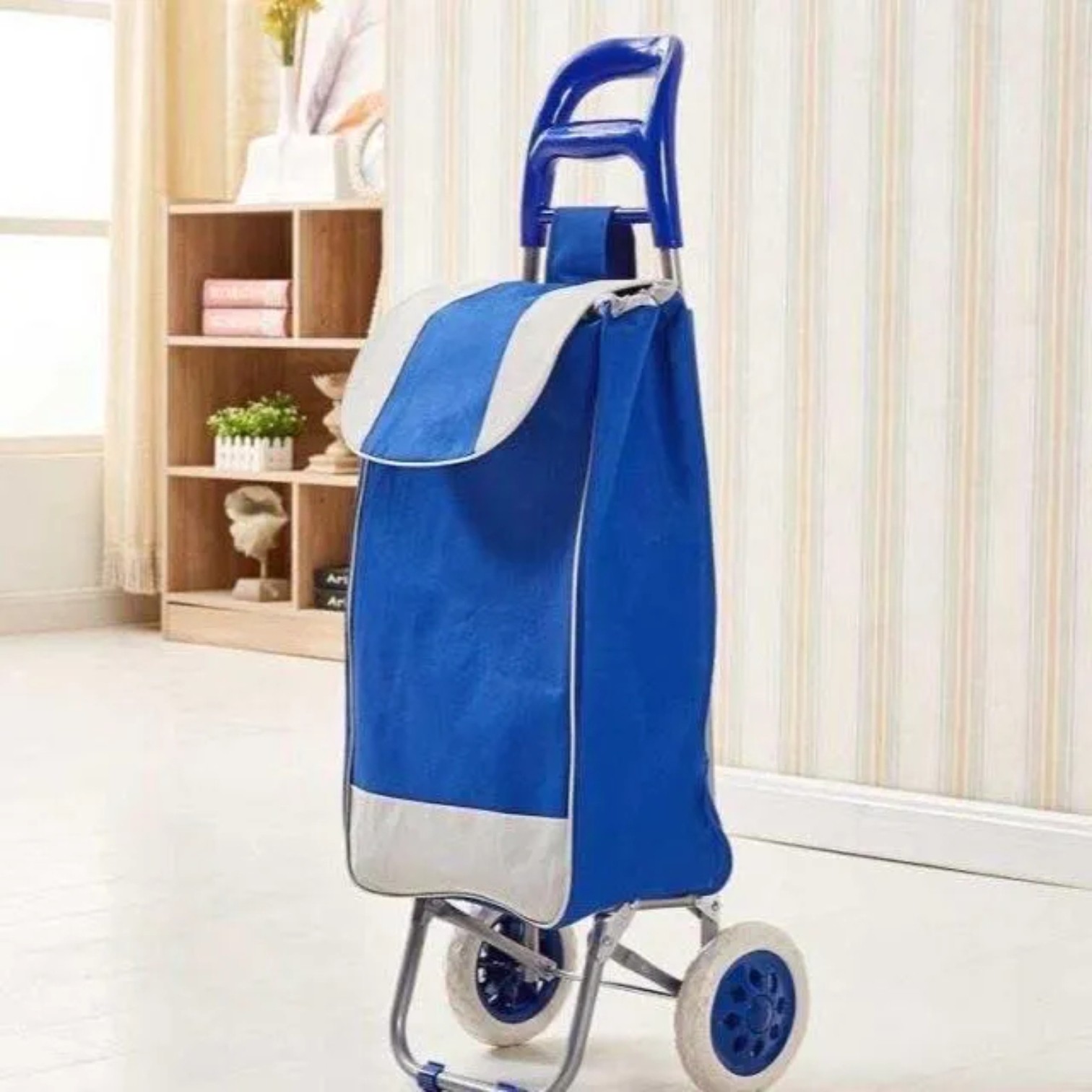 SAKU Troli Belanja Lipat Gocery Cart Luggage Handcraft 35x28x97cm - SK-50 Gambar produk SAKU Troli Belanja Lipat Gocery Cart Luggage Handcraft 35x28x97cm - SK-50